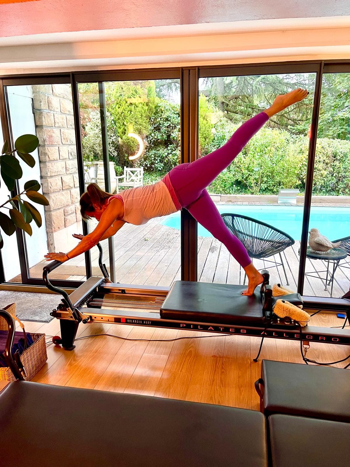 Cours Pilates Reformer — en pratique
